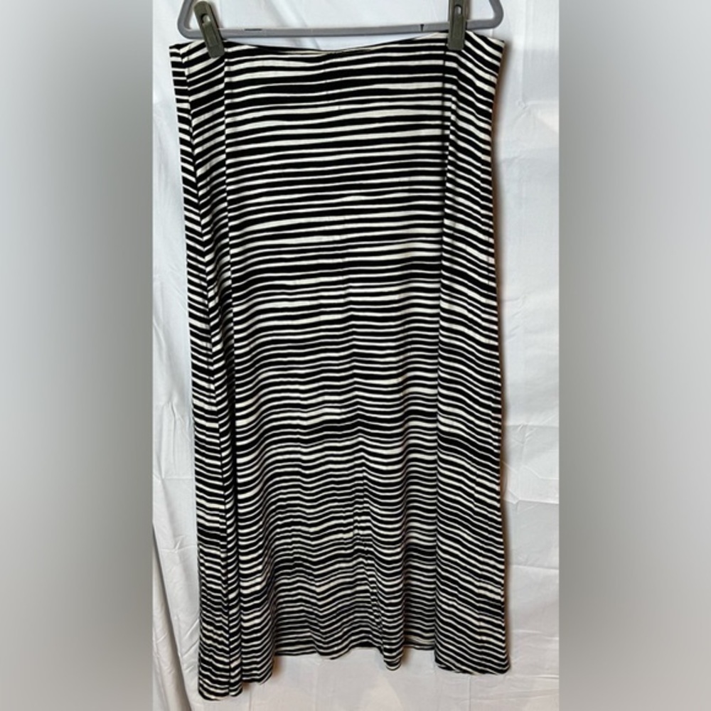 Lane Bryant Plus Size Striped Long Skirt 18/20